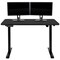 Emma and Oliver Electric Height Adjustable Standing Desk - 48" Wide x 24" Deep